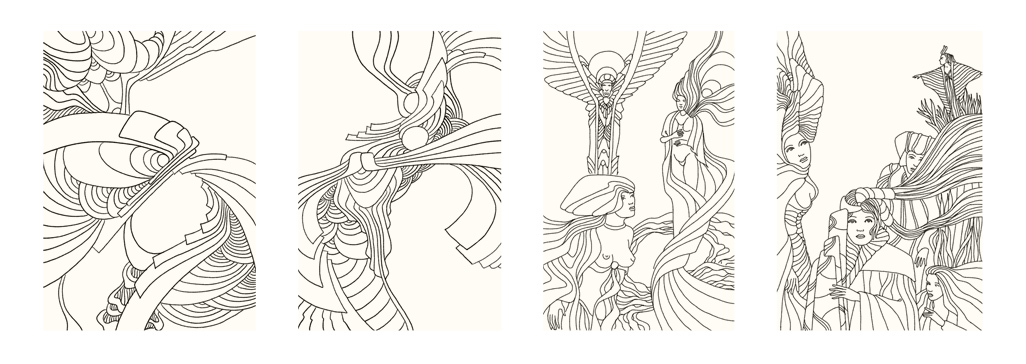bd-dessins-au-trait-noir-blanc