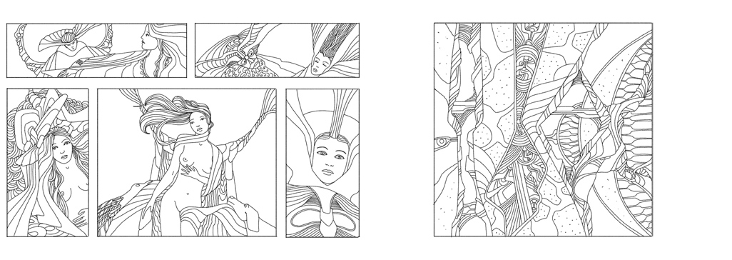 bd-dessins-au-trait-noir-blanc