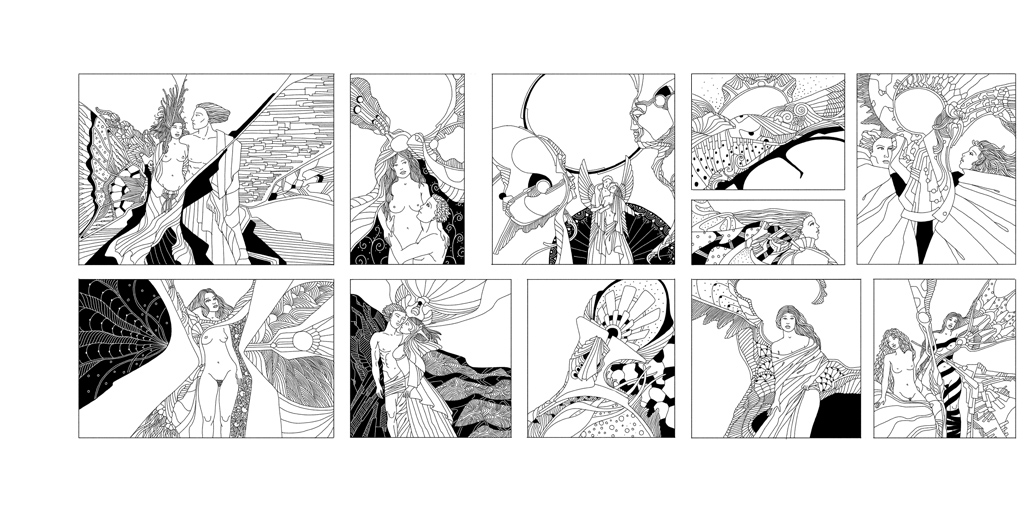 bd-dessins-au-trait-noir-blanc