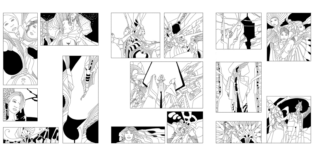 bd-dessins-au-trait-noir-blanc